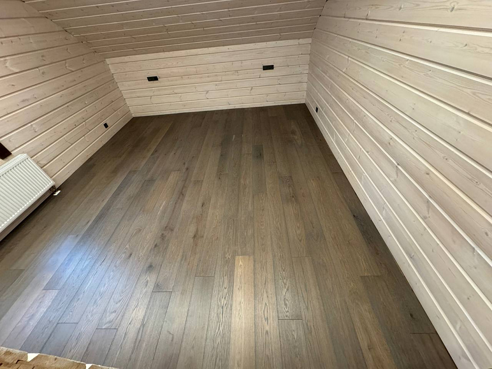 Укладка инженерной доски Рощино
